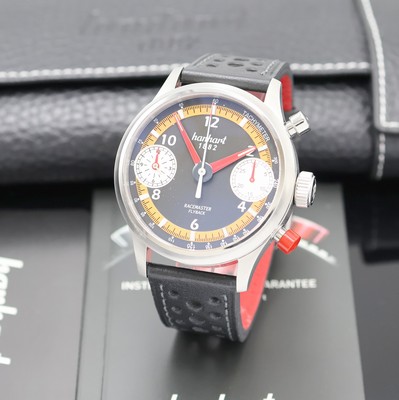 HANHART Pioneer Racemaster GTF Flyback Herrenchronograph Referenz 738.630, Deutschland verk. lt. beil. Pap. 04/2015, Automatik, Edelstahlgeh. inkl. ...