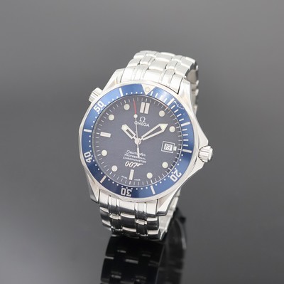 OMEGA Seamaster Professional Chronometer 007 limitierte Herrenarmbanduhr zum 40 Jährigen James Bond Jubiläum Referenz 168.1626, Schweiz um 2002, ...