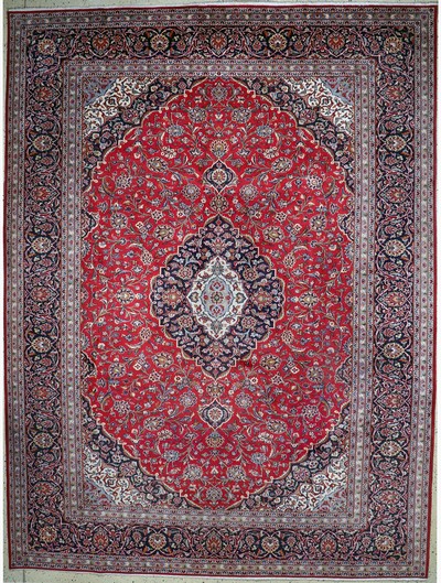 Keschan, Persien, Ende 20.Jhd., Wolle auf Baumwolle, ca. 396 x 298 cm, EHZ: 2