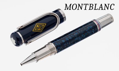 MONTBLANC Rollerball, Great Characters to The Great Gatsby, Special Edition, Kappe aus Edelharz mit den Initialen JG in unverwechsel-barem Design, ...