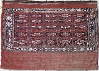 Tschowal antik, Turkmenistan, um 1900, Wolle auf Wolle, ca. 100 x 72 cm, EHZ: 2