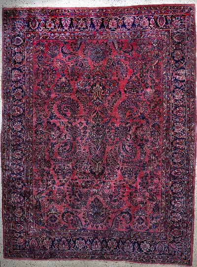 Us Re-Import Sarogh antik, Persien, um 1900, Wolle auf Baumwolle, ca. 344 x 262 cm, EHZ: 2