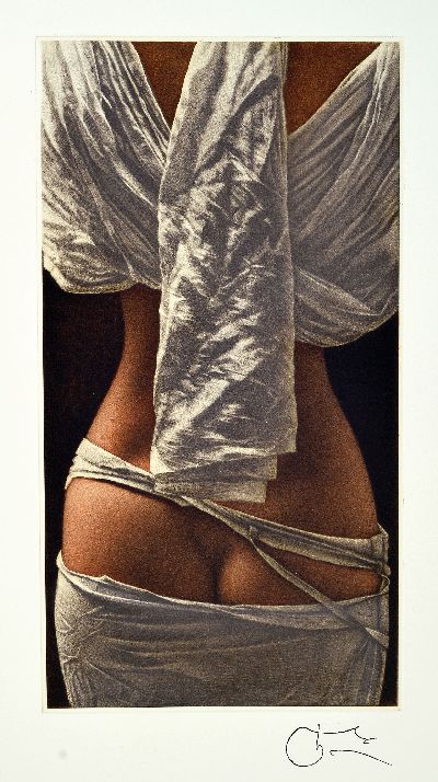Willi Kissmer, 1951-2018, Rückenakt, Radierung mit Stempelsignatur und Nachlaßstempel, ca. 35x18.5cm