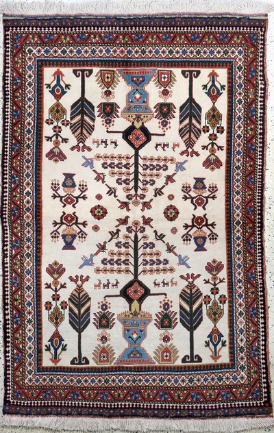 Afschar, Persien, Ende 20.Jhd, Wolle auf Wolle, ca. 200 x 130 cm, EHZ: 2