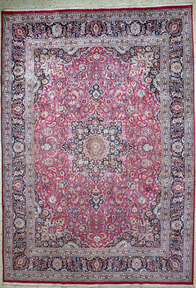 Kaschmar, Persien, Ende 20.Jhd, Wolle auf Baumwolle, ca. 350 x 245 cm, EHZ: 2