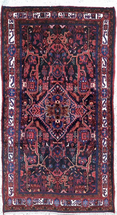 Toyserkan, Persien, Mitte 20.Jhd, Wolle aufBaumwolle, ca. 288 x 160 cm, gereinigt, EHZ: 2