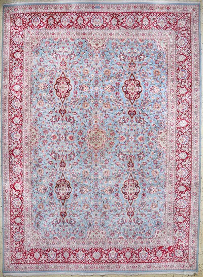 Kerman"Ardjomand", Persien, Mitte 20.Jhd, Wolle auf Baumwolle, ca. 342 x 251 cm, EHZ: 2