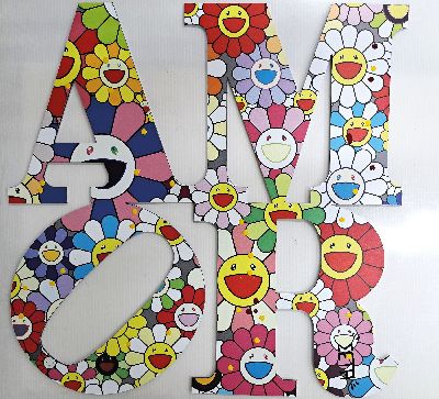 Takahashi Murakami, geb. 1962, Amor aus der Serie Meta-Pop, The Icons of Art Series, 1990,digitalprint auf Alu-Dibond, rückseitig num. 5/25 und ...