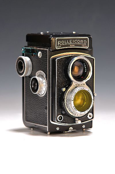 Rolleicord IV Compur-Rapid 6x6, Franke & Heidecke, 1953-54, Nr. 1304592, Optiken: Heidosmat 1:3.2 75mm und Schneider-Kreuznach Xenar 1:3.5 75mm, ...