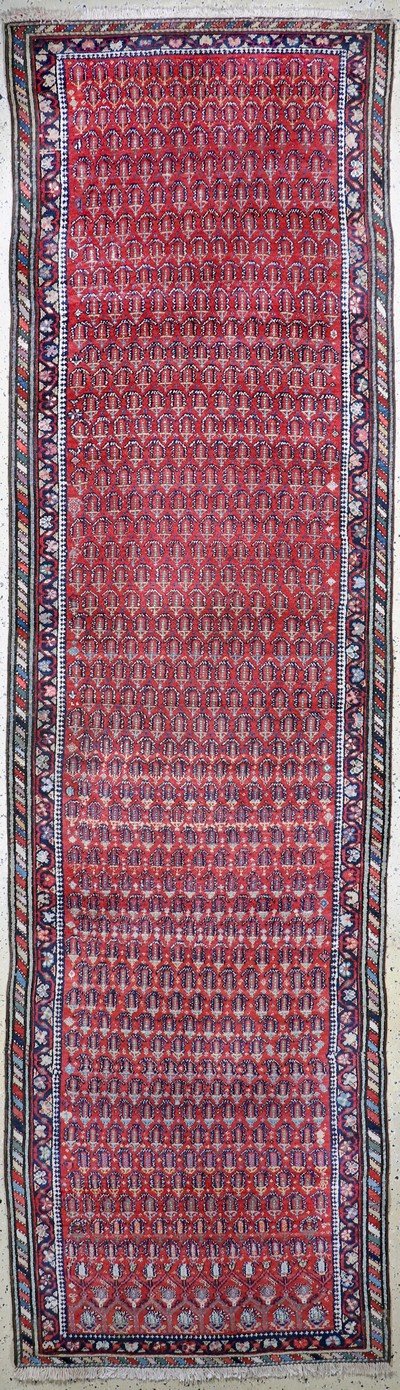 Shahsawan antik, Persien, um 1900, Wolle auf Baumwolle, ca. 370 x 106 cm, EHZ: 2