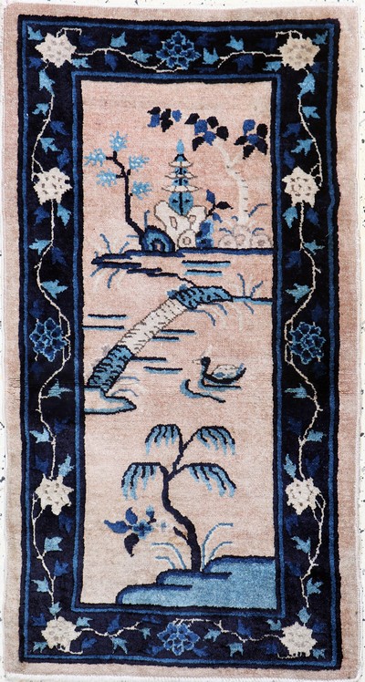 Peking antik, Persien, um 1900, Wolle auf Baumwolle, ca. 117 x 63 cm, EHZ: 2-3