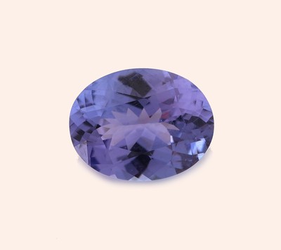 Loser ovalfacett. Tansanit, ca. 1.83 ct