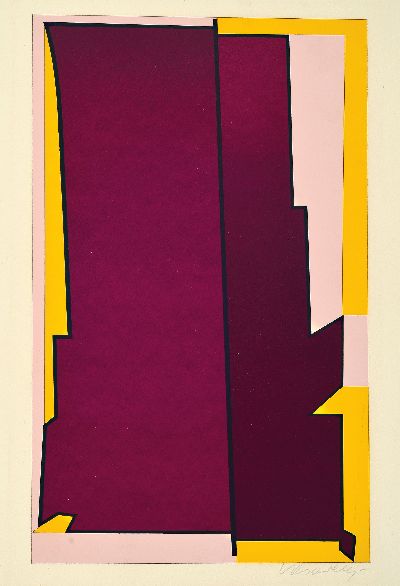 Viktor Vasarely, 1908-1997, Farbserigraphie, rechts unten handsigniert, ca. 34x21cm