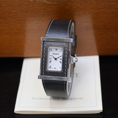 PEQUINET Cameleone Armbanduhr in Stahl, Schweiz verk. lt. beil. Pap. 03/1996, Automatik, beids. vergl. Stahlgeh., Boden 4-fach verschr., orig. ...