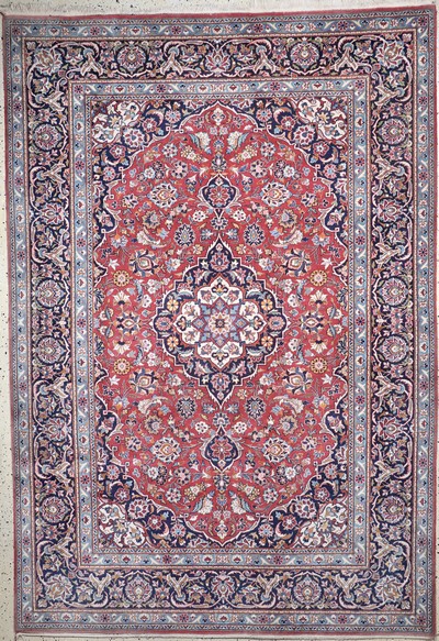 Keschan, Persien, Ende 20.Jhd., Wolle auf Baumwolle, ca. 300 x 210 cm, EHZ: 2