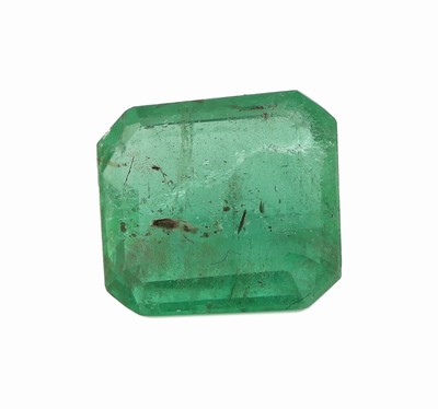 Loser Smaragd, 2.77 ct, Emerald Cut, ca. 9.09 x 8.22 x 4.58 mm