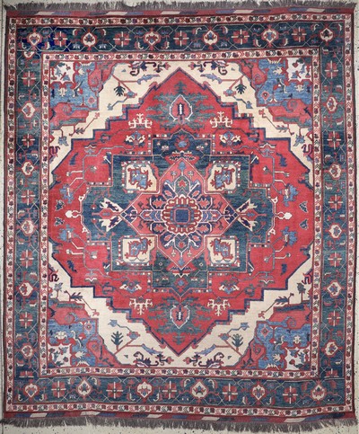 Kazak"neugeknüpft", Afghanistan, Ende 20.Jhd, Wolle auf Wolle, ca. 307 x 268 cm, EHZ: 2