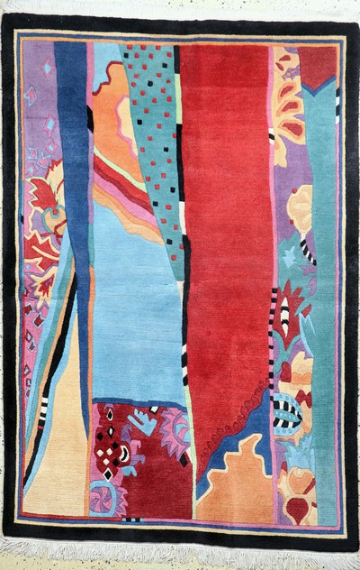 Nepal, Ende 20.Jhd, Wolle auf Baumwolle, ca. 203 x 139 cm, EHZ: 1-2