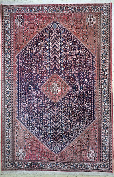 Abadeh, Persien, Ende 20.Jhd, Wolle auf Baumwolle, ca. 305 x 200 cm, verblasst, EHZ: 2