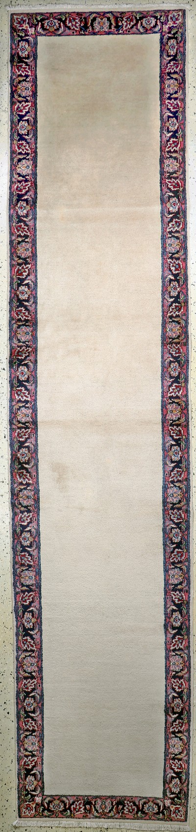 Kerman fein, Persien, Mitte 20.Jhd, Wolle auf Baumwolle, ca. 406 x 101 cm, EHZ: 2
