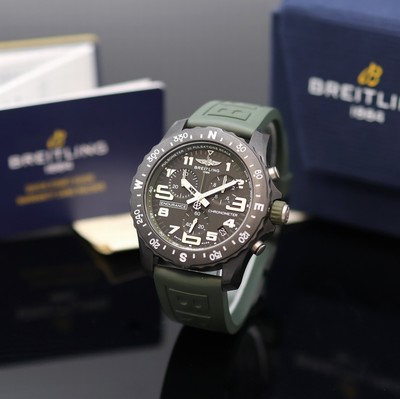 BREITLING Endurance Pro Chronometer Armbandchronograph Referenz X82310, Schweiz verk. lt. beil. Pap. 09/2022, quarz, Kunststoffgeh. inkl. orig. ...