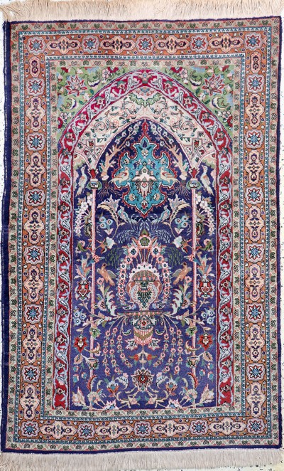 Täbriz (40 Raj), Persien, Mitte 20.Jhd, Wolle auf Baumwolle, ca. 150 x 98 cm, EHZ: 2