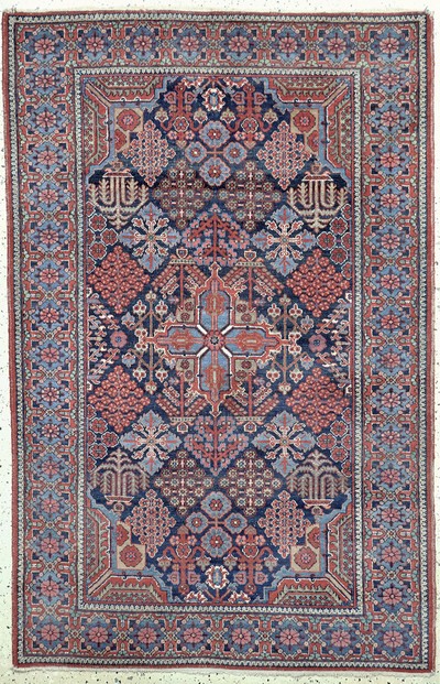 Wiss alt, Persien, Mitte 20.Jhd, Wolle auf Baumwolle, ca. 203 x 133 cm, EHZ: 3