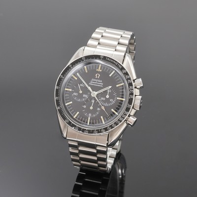 OMEGA Speedmaster ikonischer Schaltradchronograph Referenz 145.022-68 St, Schweiz um 1968, Handaufzug, Edelstahlgeh. inkl. orig. Stahlband m. ...