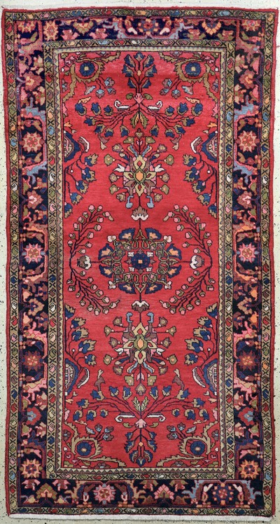 Lilian, Persien, Mitte 20.Jhd, Wolle auf Baumwolle, ca. 259 x 137 cm, EHZ: 2