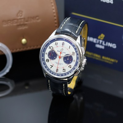 BREITLING auf 1.000 Stück limitierte Armbanduhr Premier B01 Chronograph 42 Bentley Mulliner Referenz AB0118A71G1P1, Automatik, Chronometer in ...