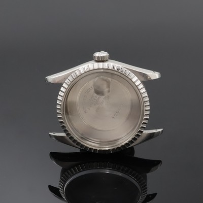 ROLEX Gehäuse für Referenz 16000, Schweiz um 1978, Edelstahl, Boden u. Krone verschr., D. ca. 36 mm, in gebrauchsfähigem Zustand, aus ...
