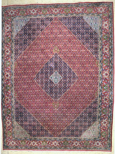 Bidjar, Persien, Mitte 20.Jhd, Wolle auf Baumwolle, ca. 395 x 300 cm, EHZ: 2