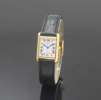 CHOPARD Damenarmbanduhr in GG 750/000 Referenz 5139, Schweiz um 1985, quarz, Geh. seitl. 4-fach verschr., Schmuckkrone, weißes Zifferbl. m. röm. ...