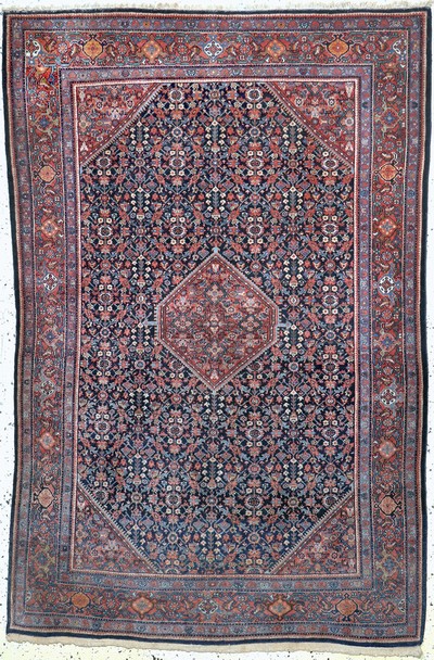 Bidjar antik, Persien, um 1900, Wolle auf Baumwolle, ca. 200 x 135 cm, EHZ: 2-3