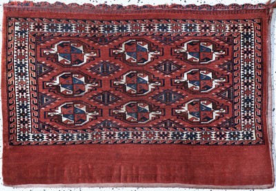 Tekke Tschowal, Turkmenistan, um 1900, Wolle auf Wolle, ca. 110 x 75 cm, EHZ: 2