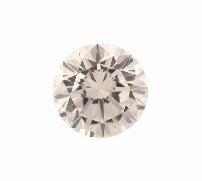 Loser Brillant, ca. 0.778 ct feines Weiß/lr, mit Zertifikat
