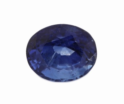 Loser ovalfacett. Saphir, ca. 1.78 ct