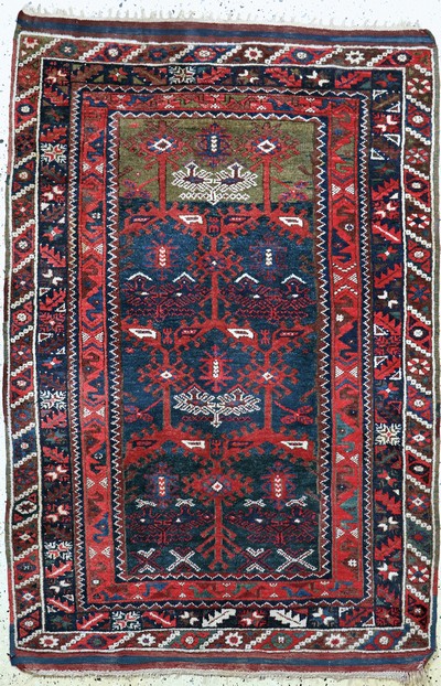 Taspinar alt, Türkei, Mitte 20.Jhd, Wolle auf Wolle, ca. 190 x 130 cm, EHZ: 2
