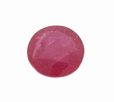 Loser rundfacett. Rubin, ca. 1.14 ct