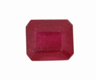 Loser Rubin, ca. 1.72 ct, Emerald Cut