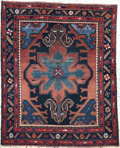 Kazak antik, Kaukasus, um 1900, Wolle auf Wolle, ca. 180 x 146 cm, EHZ: 3