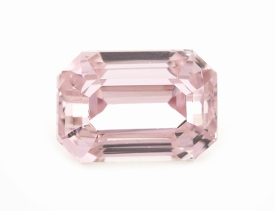 Loser Kunzit, ca. 30.8 ct, Emerald Cut