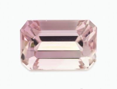 Loser Kunzit, ca. 29.8 ct, Emerald Cut