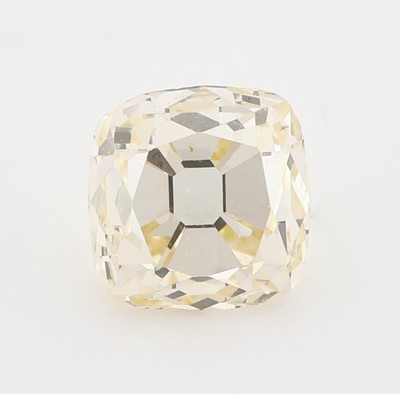 Loser Altschliffdiamant, ca. 0.52 ct light yellow/vs