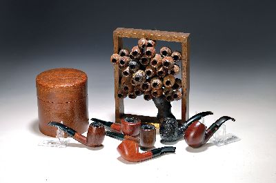 Sammlung aus 27 Tabakpfeifen, 20. Jh., Bruyèr, alle gebraucht, darunter: Stanwell, Savinelli, Petersons, Castelmonte, Prince of Walres, Dr. Pluml, ...