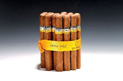 25er Kiste mit 22 Siglo IV, Cohiba, Havana, Kuba, 2008, Coronas Gordas, Ringmaß 46, in geöffneter orig. Holzkiste; Provenienz: Aus Schweizer ...