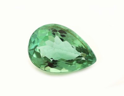 Loser Turmalin, ca. 5.35 ct, facett. Tropfen