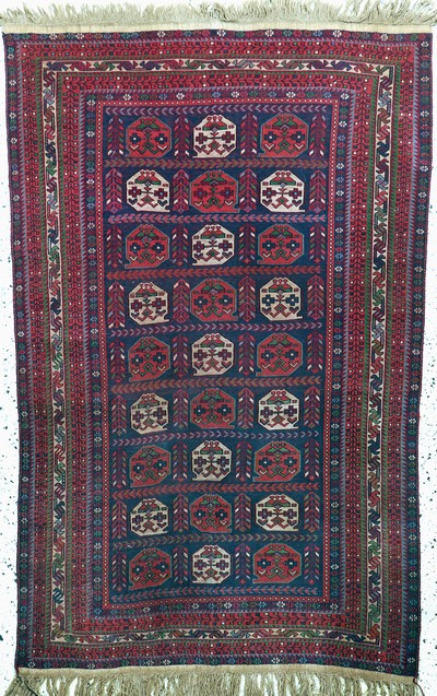 Sumakh, Azerbaijan, Ende 20.Jhd, Wolle auf Wolle, ca. 185 x 125 cm, EHZ: 2