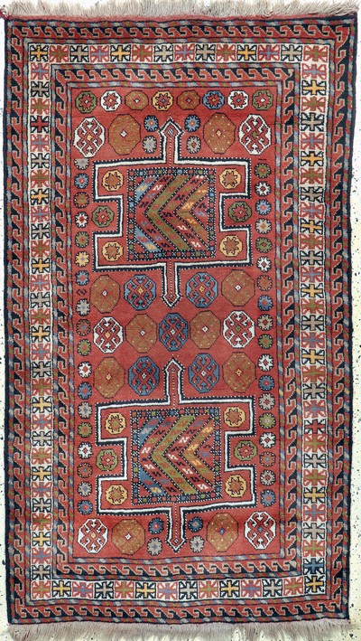 Gouchan, Persien, Ende 20.Jhd, Wolle auf Wolle, ca. 195 x 114 cm, EHZ: 2
