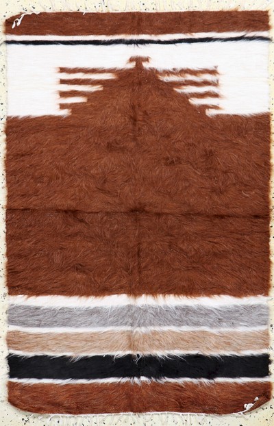 "Siirt"Kelim, Türkei, Anfang 20.Jhd, Ziegenhaar auf Baumwolle, ca. 123 x 80 cm, EHZ: 2-3